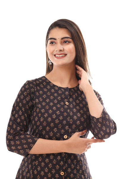 Indian Women's kurti Cotton Fabric Casual Wear Elegant Partywear