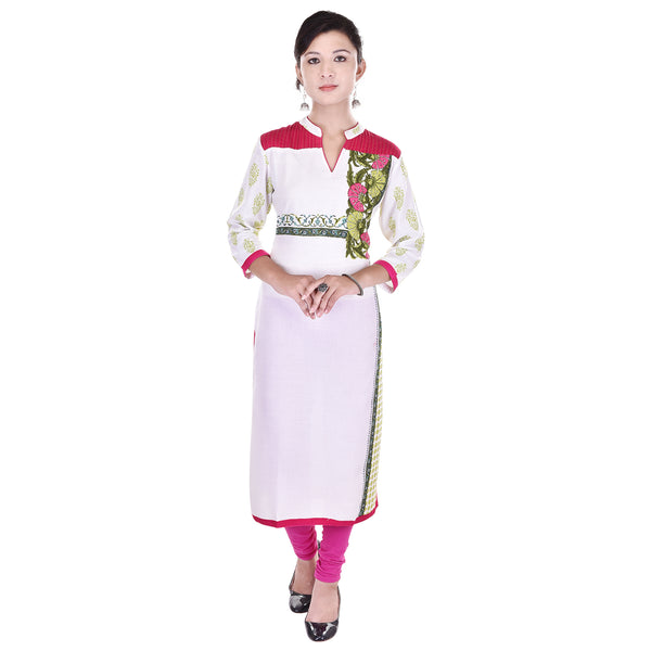 Rayon Kurti for Women | Kurta Dresses for Wedding | Pink Top for Women