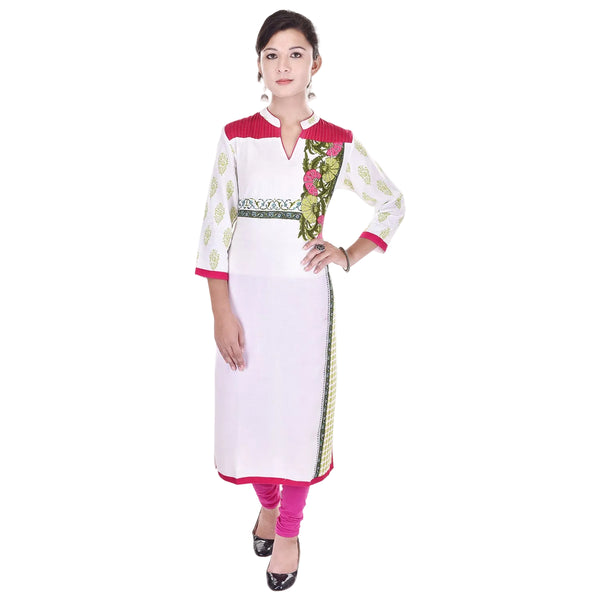 Rayon Kurti for Women | Kurta Dresses for Wedding | Pink Top for Women