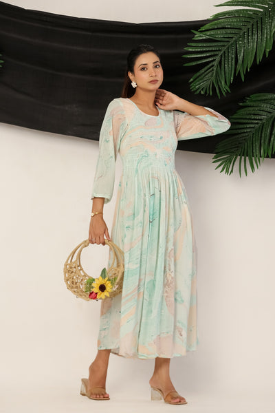 Vibrant Printed Indian Kurti Dress for Women | Formal & Casual Tunic Top