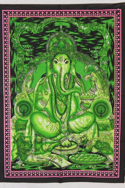 Lord Ganesha Indian Wall Hanging Tapestry For Home Decor