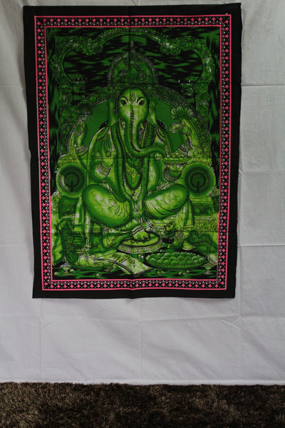 Lord Ganesha Indian Wall Hanging Tapestry For Home Decor