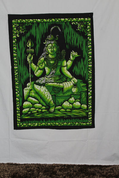 Lord Shiva Indian Wall Tapestry For Home Décor