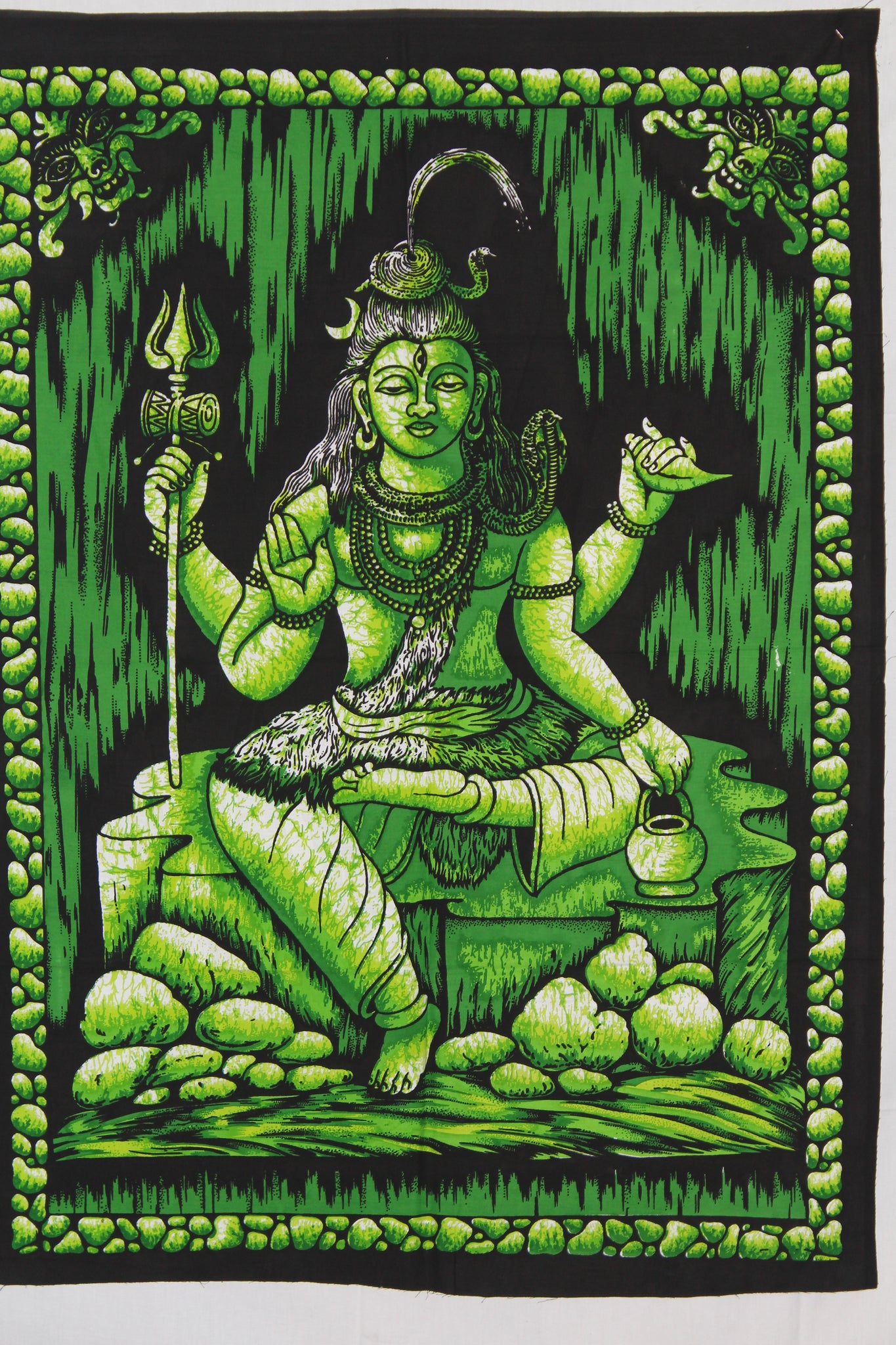 Lord Shiva Indian Wall Tapestry For Home Décor