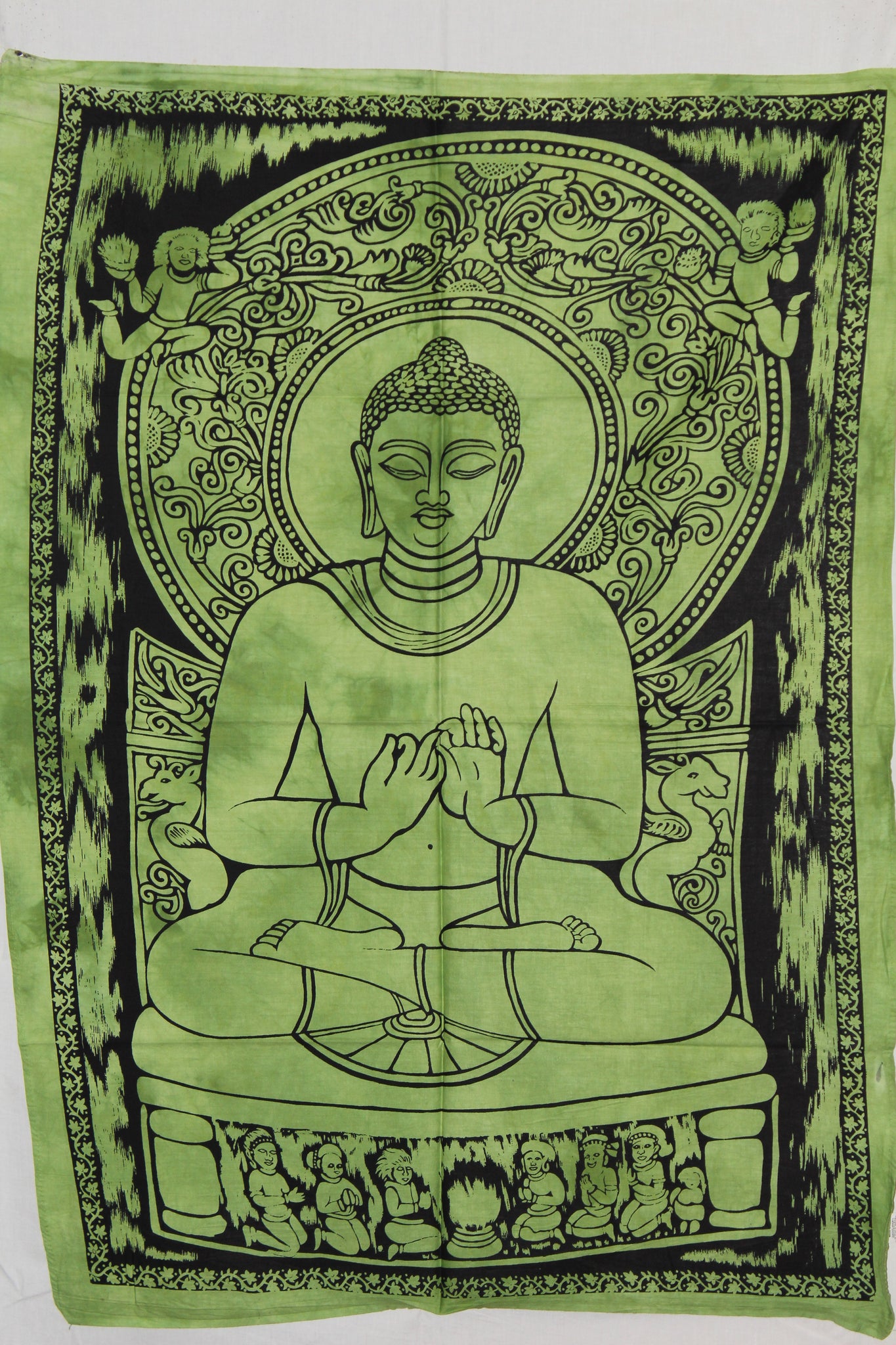 Lord Buddha Printed Wall Art Tapestry For Home Décor