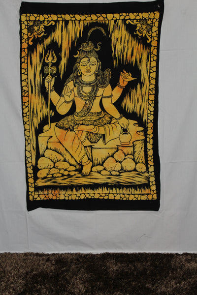 Lord Shiva Wall Art Décor Indian Tapestry