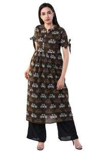 Indian Kurtis For Women Top Tunic Long Rayon Women Kurta Hot Dress