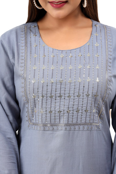 Embroidery rayon Tunic Kurta For Women