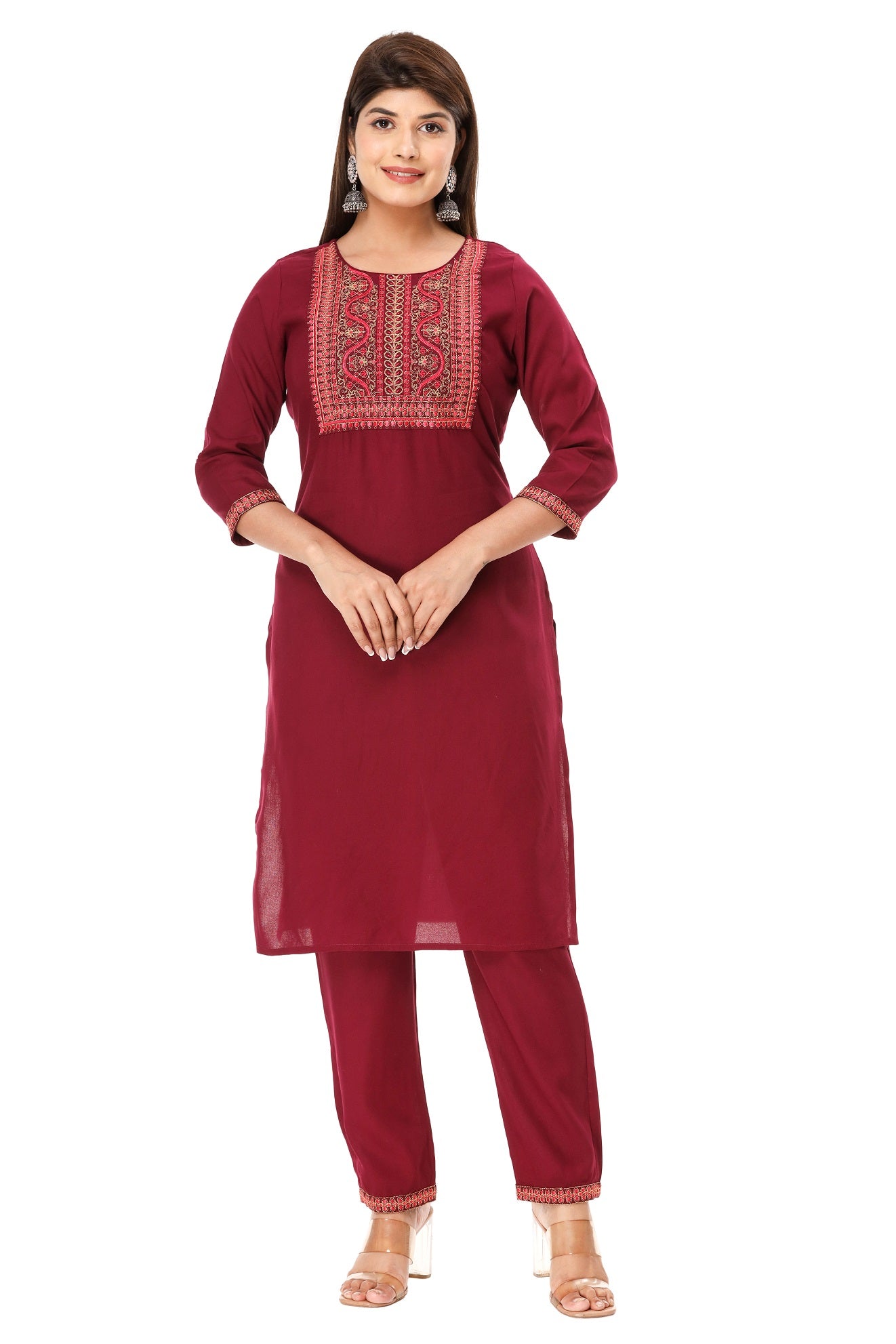 Pretty Indian Female Model Girl Wearing a Traditional Kurti Stock Image -  Image of indian, background: 95101191