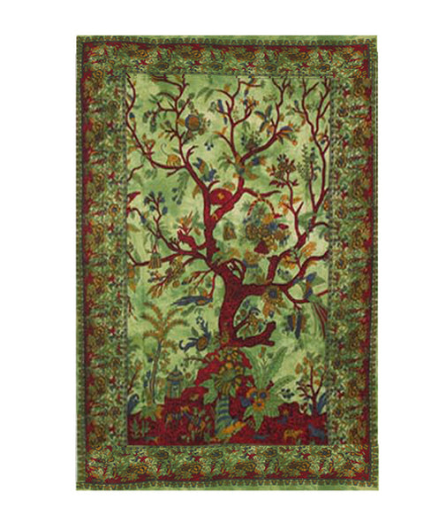 Indian Tree Of Life Wall Tapestry For Home Décor